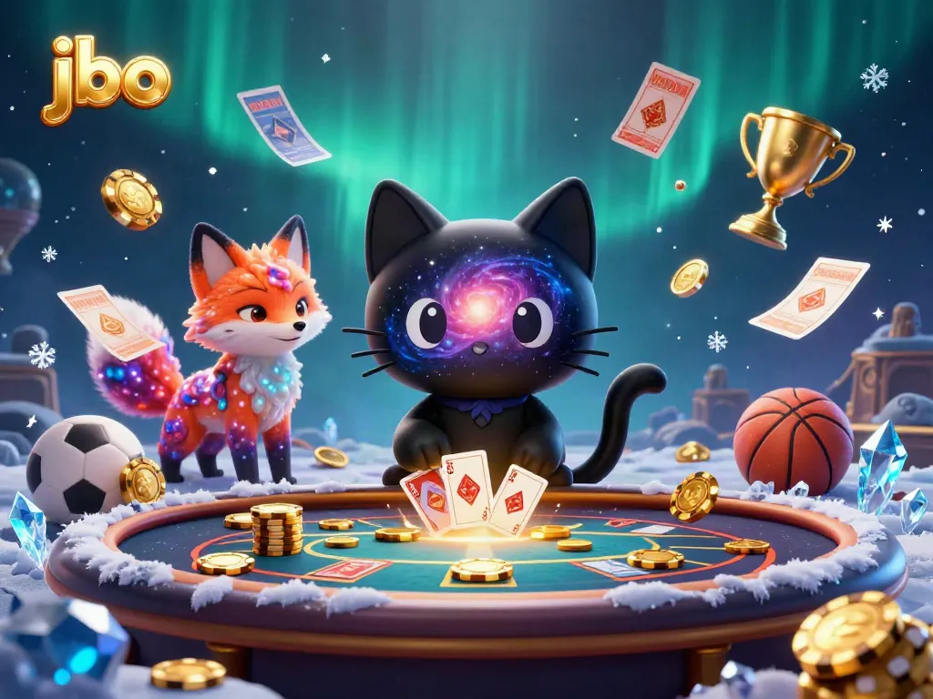 Engage in thrilling sports betting with jbo's exciting cosmic casino scene.
