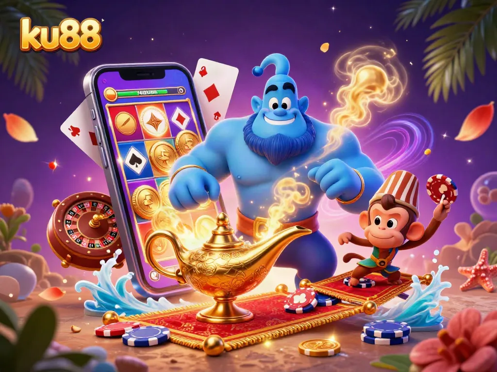 Engage with ku88's vibrant gambling experience and spin your luck with exciting slot games.
