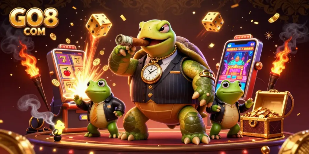 Engage in thrilling gaming experiences at GO8 COM with our vibrant casino scene.