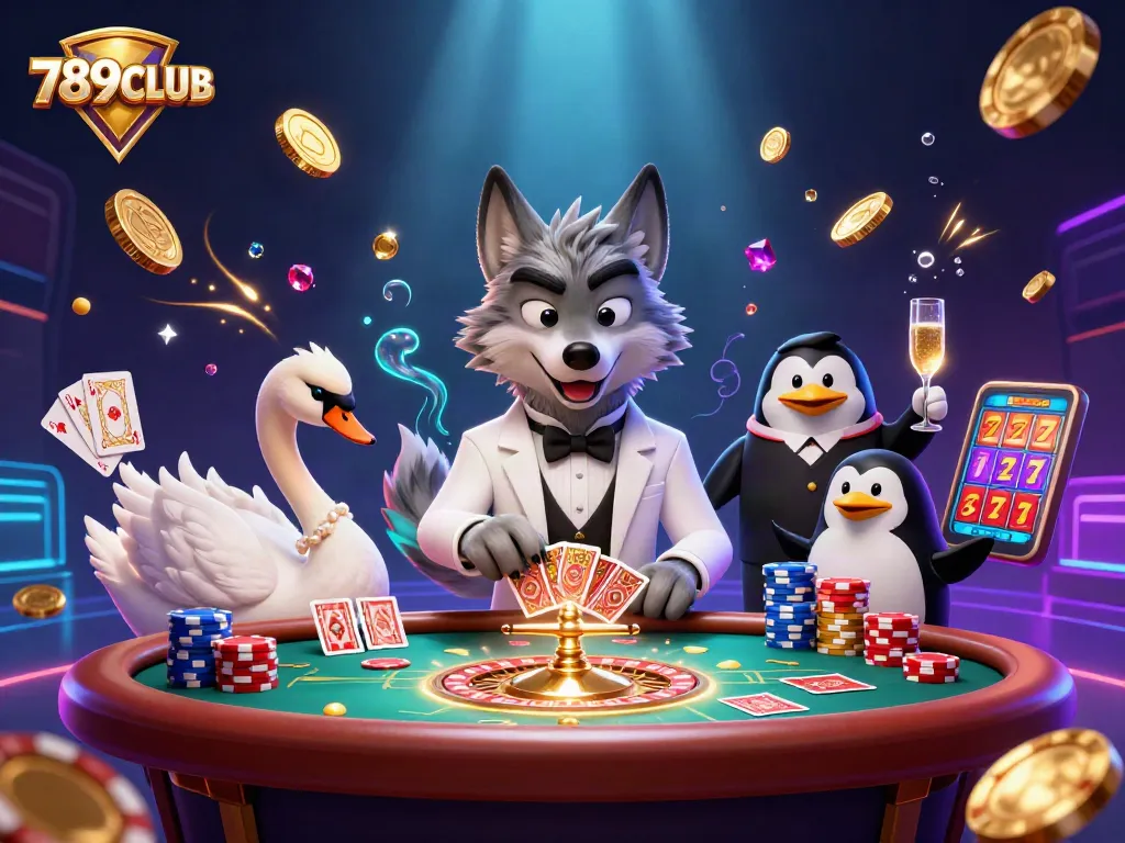 Join the excitement at 789CLUB with stunning visuals where our charming characters bring casino games to life.