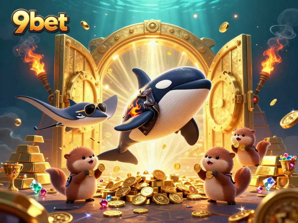 Experience thrilling 9bet adventures as sea creatures dive into jackpots and treasures